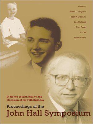 cover image of Proceedings of the John Hall Symposium